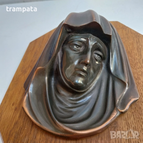 НАЙ ДОБРАТА ОФЕРТА стари барелефни фигури картини  Христос и Мария , снимка 3 - Други ценни предмети - 52619785