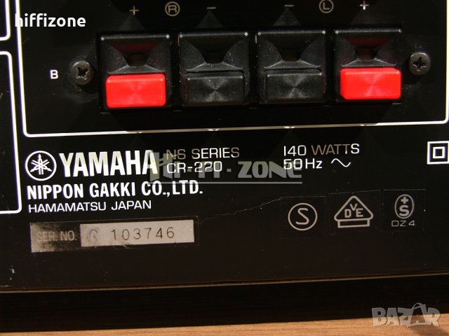 РЕСИВЪР   Yamaha cr-220 , снимка 9 - Ресийвъри, усилватели, смесителни пултове - 34004149