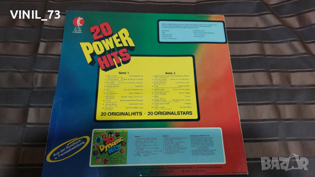 20 Power Hits, снимка 2 - Грамофонни плочи - 36341868