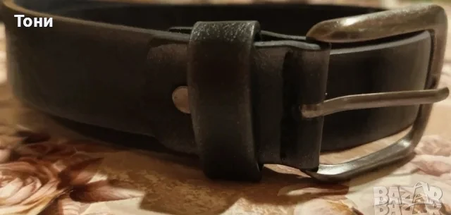 MISCHMASCH BERLIN Нов Мъжки Колан Изцяло от Естествена Кожа 120см., снимка 9 - Колани - 50753921
