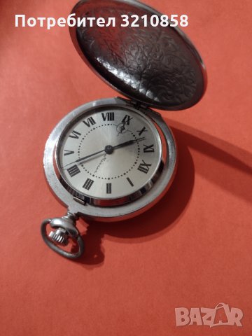 Мъжки джобен часовник ,,Молния", снимка 8 - Джобни - 35883662