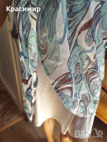 Batalla Ефирна елегантна рокля 👗 Размер М , снимка 4 - Рокли - 51379742