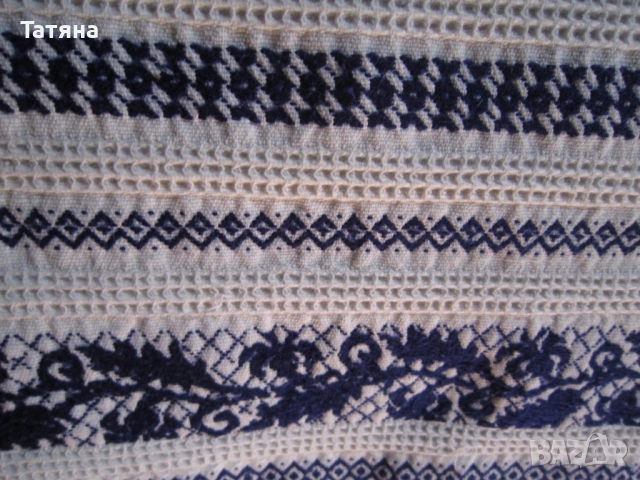 Покривало за спалня  ТЪКАНО СУКНО И  РЪЧНИ ПЛЕТИВА - АВТЕНТИЧНИ, снимка 3 - Декорация за дома - 51632030