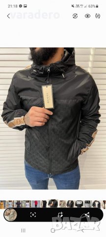 Мъжки акета ветровки Versace, снимка 7 - Спортни дрехи, екипи - 35872184