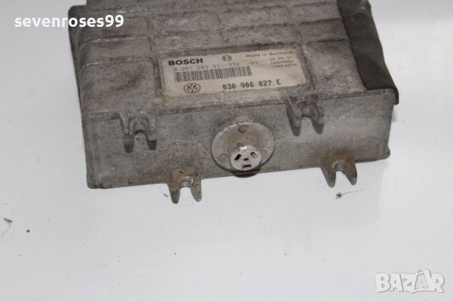 Компютър двигател VW Фолксваген 1.0i # 0 261 203 931/932 030 906 027 E 29.09.97 26SA4563 1763 0472, снимка 7 - Части - 39437428
