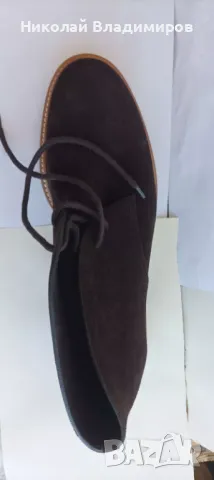 Обувки мъжки Bally оригинални нови естествена кожа велур 44-45 номер, снимка 9 - Ежедневни обувки - 47858496