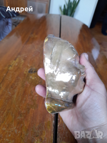 Стара керамична глава,декорация, снимка 4 - Други ценни предмети - 44621393