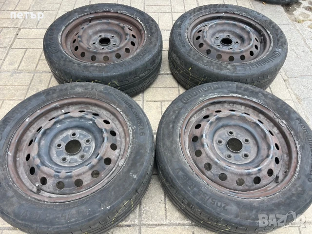 Продавам железни джанти 16 Цола 5x114,3 за Тойота,Мазда,Хонда,Toyota,Mazda,Honda, снимка 2 - Гуми и джанти - 50746544