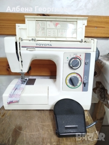 Механична шевна машина TOYOTA EX 490, снимка 15 - Шевни машини - 52305778