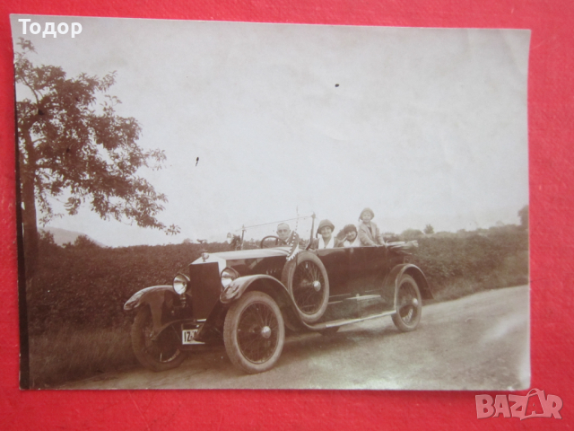 Стара картичка снимка кола 3, снимка 4 - Колекции - 36193373