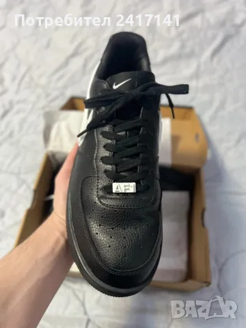 NIKE AIR FORCE AMBUSH BLACK, снимка 4 - Маратонки - 48542934