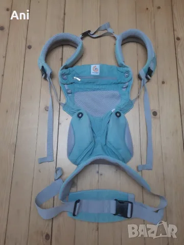 Ергономична раница Ergobaby 360 Cool Air Mesh Icy Mint, снимка 2 - Кенгура и ранички - 56172684
