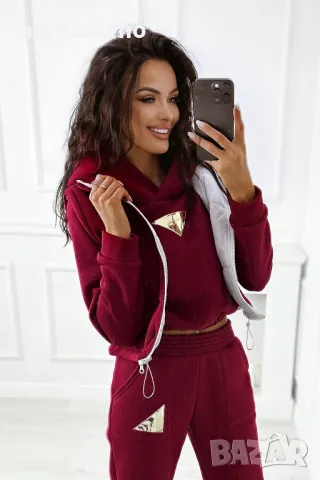 Kezzo Дамски моден комплект от три части, 2цвята , снимка 4 - Комплекти - 48794622