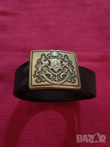 Кожен колан с катарама Царство България. 