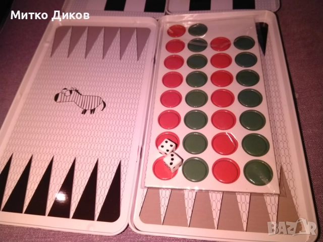 Магнитен шах и магнитна табла нови 185х100мм, снимка 3 - Шах и табла - 51720156