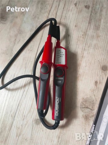 BENNING DUSPOL expert - GERMANY - PROFI Voltage Тестер 12 - 1000 V AC/DC / ЧИСТО НОВ/ORIGINAL GERMAN, снимка 3 - Клещи - 41857542