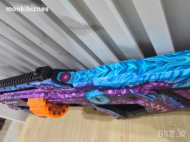 Бластер Zuru X Shot Skins - Enigma, с барабан , снимка 5 - Други - 55744709