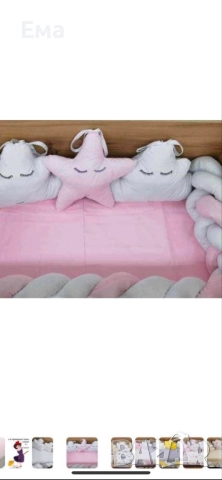 Обиколници за бебешко легло, снимка 12 - Спално бельо и завивки - 51881269