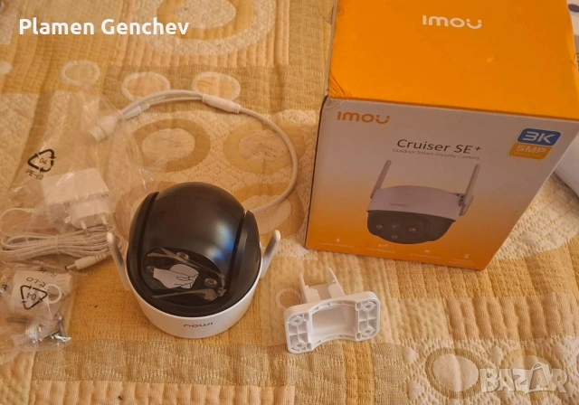 IMOU Cruiser SE+ камера за видеонаблюдение, 5MP, черно-бяла, защита IP, снимка 2 - Камери - 53846579