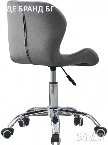 Ергономичен офис стол в сиво МОДЕЛ 216, снимка 2 - Столове - 36065753