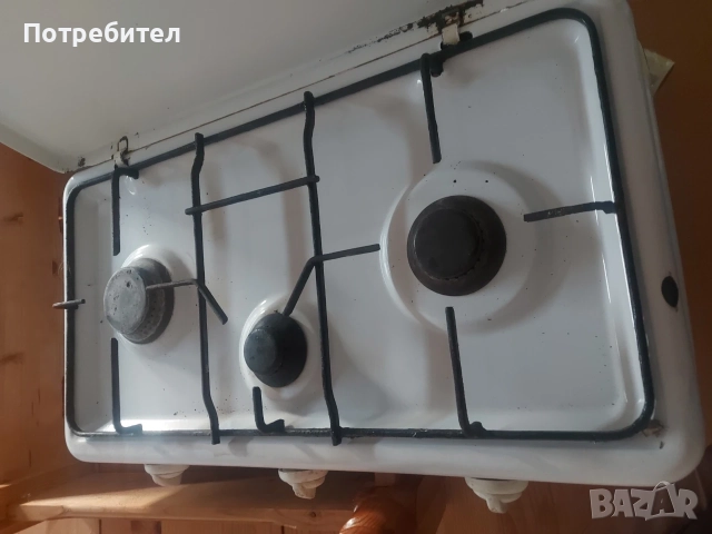 Троен газов котлон с бутилка, снимка 4 - Котлони - 56250688