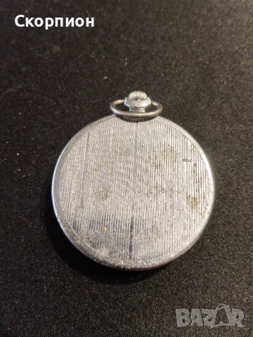 Джобен часовник - Молния - СССР - 15 РУБИНА - Челябинска - Жълти стрелки - РЯДЪК, снимка 5 - Джобни - 46785195