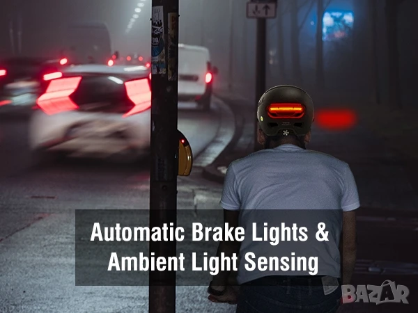 Интелигентна каска LIVALL L23 с визьор и LED осветителна система, снимка 9 - Аксесоари за велосипеди - 50905685