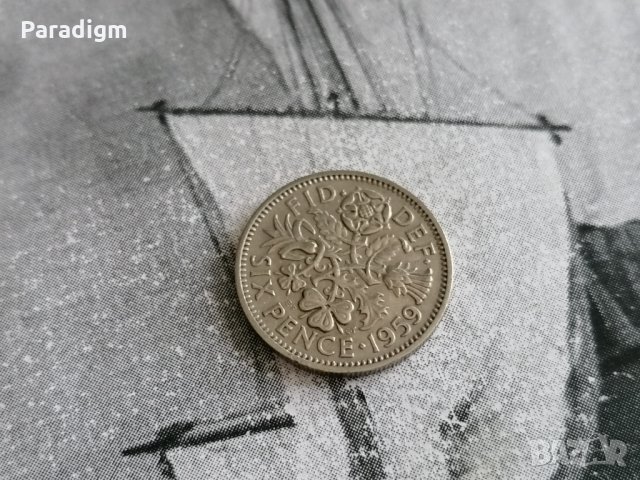 Монета - Великобритания - 6 пенса | 1967г., снимка 1 - Нумизматика и бонистика - 34720884