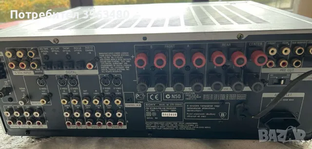 SONY STR DB840 QS ДЕФЕКТЕН, снимка 6 - Ресийвъри, усилватели, смесителни пултове - 48969058