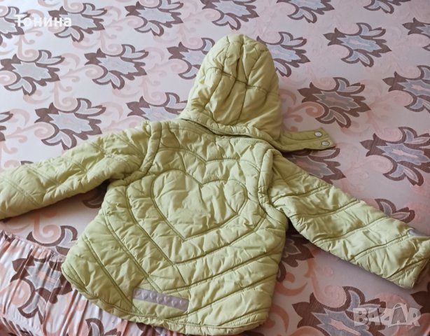 Бебешко якенце с полар и халатче за баня, снимка 5 - Бебешки якета и елеци - 42607049
