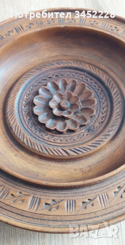 пано дърворезба за ценители 23см , снимка 5 - Пана - 53836929