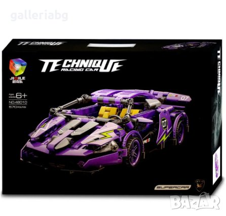 Голям конструктор на спортна кола Ламборгини (Lamborghini), снимка 2 - Конструктори - 41371303