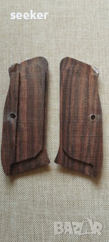 Орехови чирени за CZ 75 BD Police, снимка 4 - Оборудване и аксесоари за оръжия - 49917019