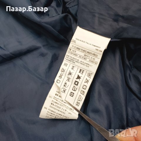 United Colors of Benetton Down Parka Мъжко XS Юношеска Парка Яке Грейка с Качулка Гъши Пух 13-14г, снимка 7 - Якета - 38820646