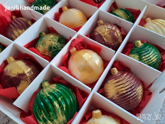 Желирани шоколадови бонбони Коледни, снимка 5 - Коледни подаръци - 52252333