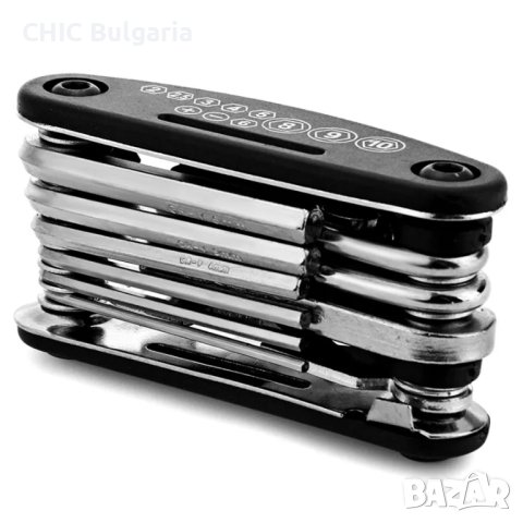 ПРОМО: Мултифункционален джобен инструмет, инструмент за велосипед, 1+1 БЕЗПЛАТНО, снимка 10 - Други инструменти - 38791001