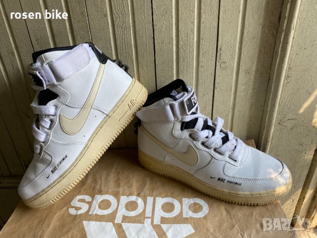 ''Nike Air Force 1 High Utility White Light Cream''оригинални маратонки 38.5 номер