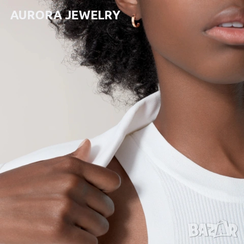 CARTIER Love Rose Gold Hoop Дамски Обеци, снимка 9 - Обеци - 53054321