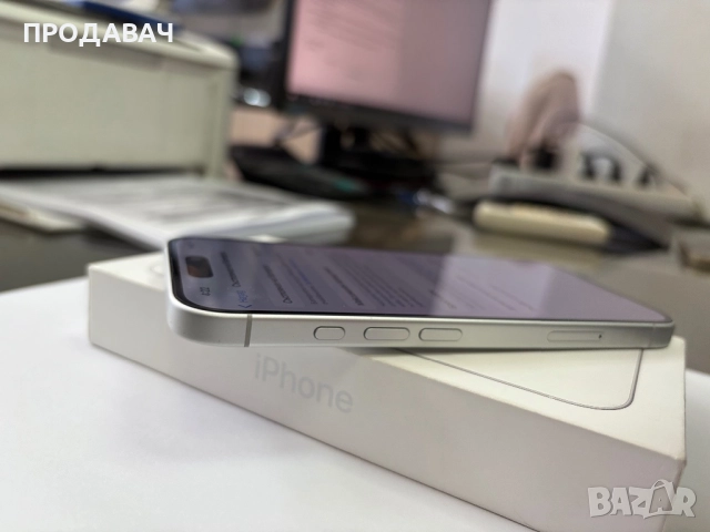 IPHONE 16 WHITE 128 GB , снимка 5 - Apple iPhone - 51524272