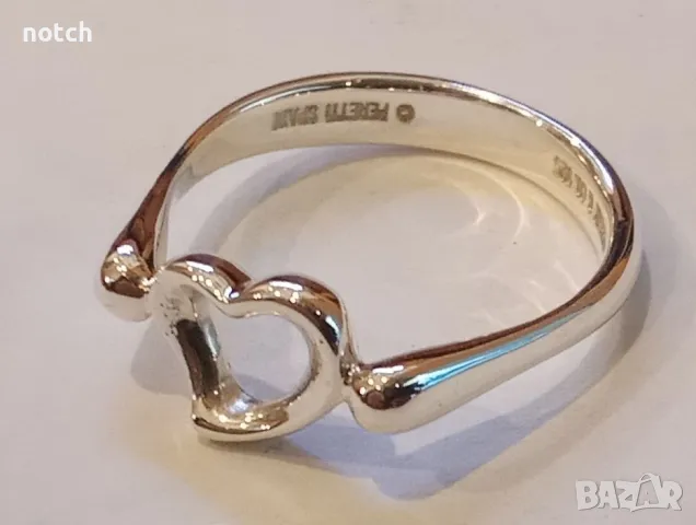 Сребърен пръстен tiffany