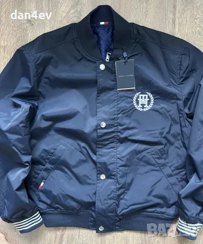 Двулицево яке бомбър Tommy Hilfiger, снимка 6 - Якета - 55944930