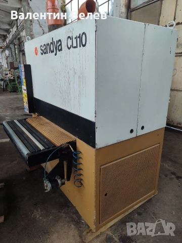 двувалов калибровачен шлайф на 1100мм.с пета-SCM, снимка 7 - Други машини и части - 53516593