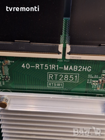 MAIN BOARD ,40-RT51T1-MAB2HG,RT2851, for TCL 55EP661 for 55inc for DISPLAY LVU550NDEL, снимка 2 - Части и Платки - 44835276