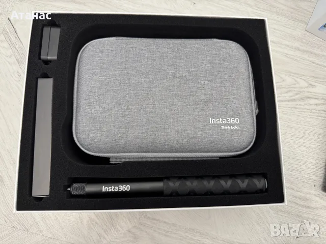 Insta360 X5 Essential Kit 360° 8K + аксесоари (Гаранция до 14/11/2027), снимка 2 - Камери - 55796304