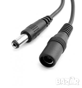 Удължителен Кабел за Захранващ Адаптер 12V за Охранителни IP Камери Кабел за Видеонаблюдение Охрана, снимка 2 - Други - 41328568