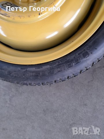Оригинална резервна гума патерица за  СУБАРУ 5x100x56 -17цолa, снимка 3 - Гуми и джанти - 40432994