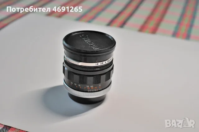 Canon FL 55/1.2 + Canon FL 85/1.8 , снимка 3 - Обективи и филтри - 56357652