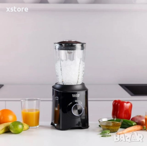 Блендер Taurus Prior Glass 1500 – 1500W, стъклена кана 1.8L, Turbo функция, ножове за лед, снимка 9 - Блендери - 52595820