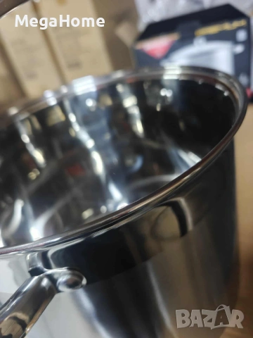 Премиум Тенджера от Неръждаема стомана MERCURY HAUS COSMO PREMIUM, снимка 6 - Съдове за готвене - 53052371