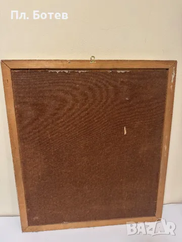 Стара маслена картина, снимка 5 - Картини - 48376245